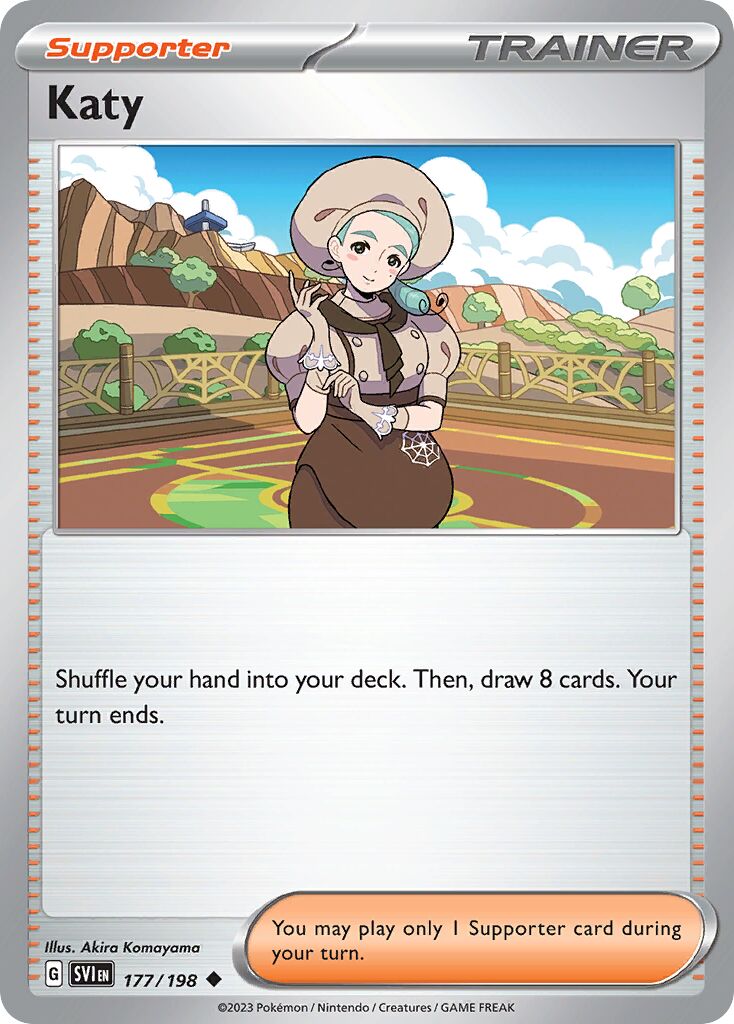 Katy 177/198 — Scarlet & Violet (English Pokémon TCG card)