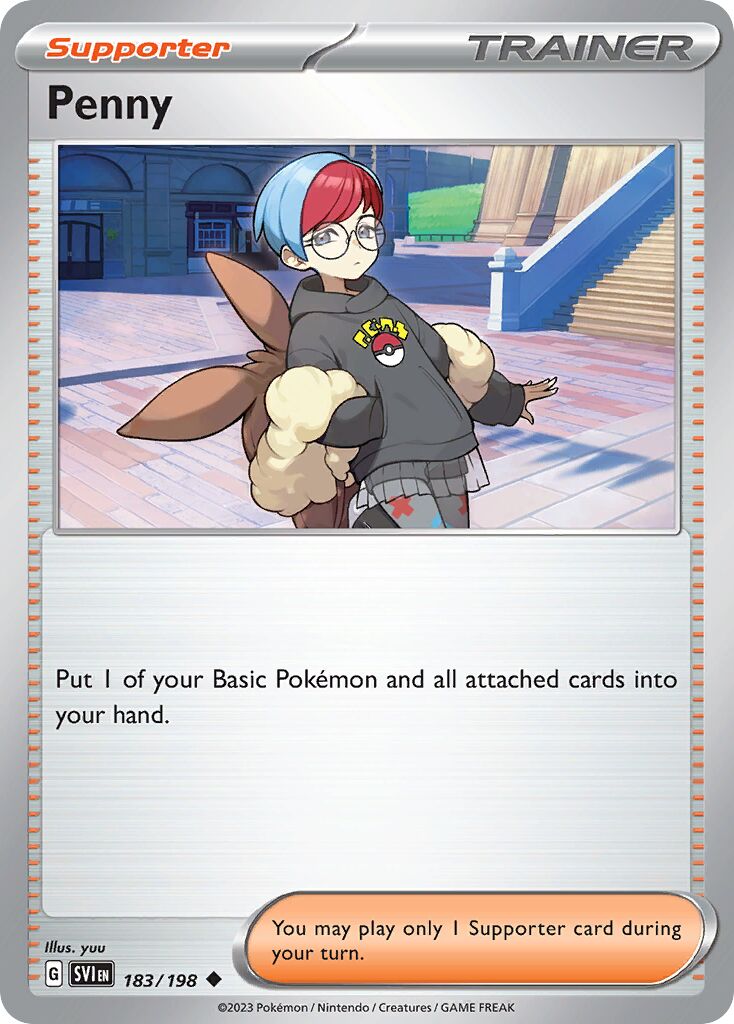 Penny 183/198 — Scarlet & Violet (English Pokémon TCG card)