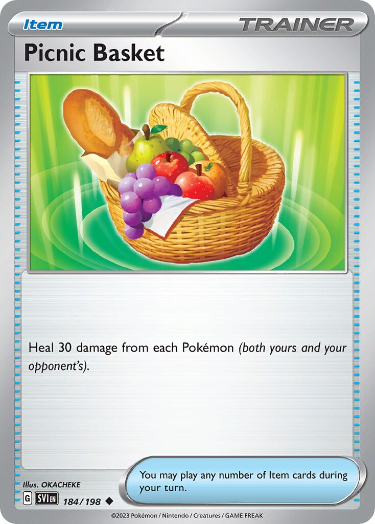 Picnic Basket 184/198 — Scarlet & Violet (English Pokémon TCG card)