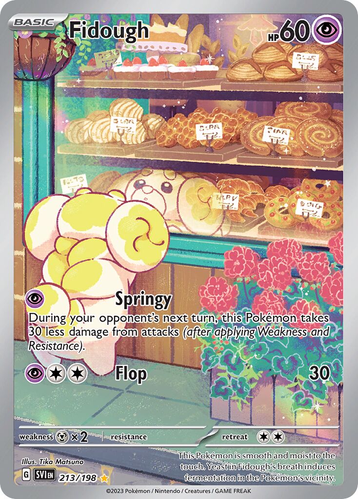 Fidough 213/198 — Scarlet & Violet (English Pokémon TCG card)