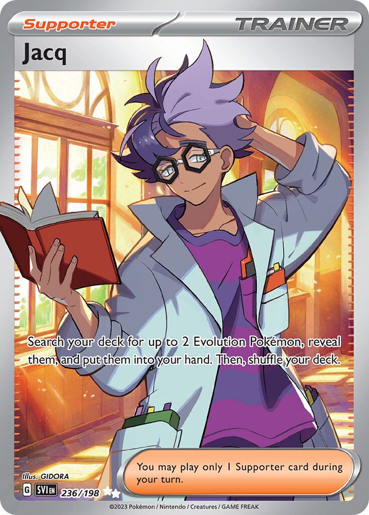 Jacq 236/198 — Scarlet & Violet (English Pokémon TCG card)