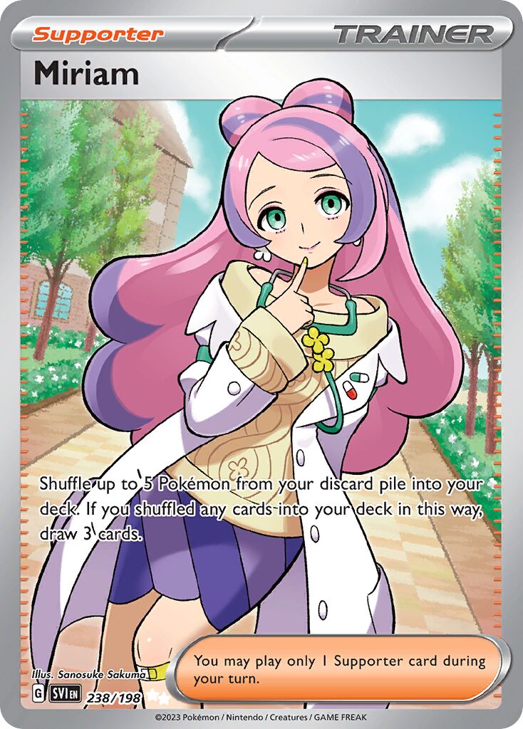 Miriam 238/198 — Scarlet & Violet (English Pokémon TCG card)