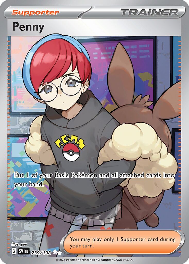 Penny 239/198 — Scarlet & Violet (English Pokémon TCG card)