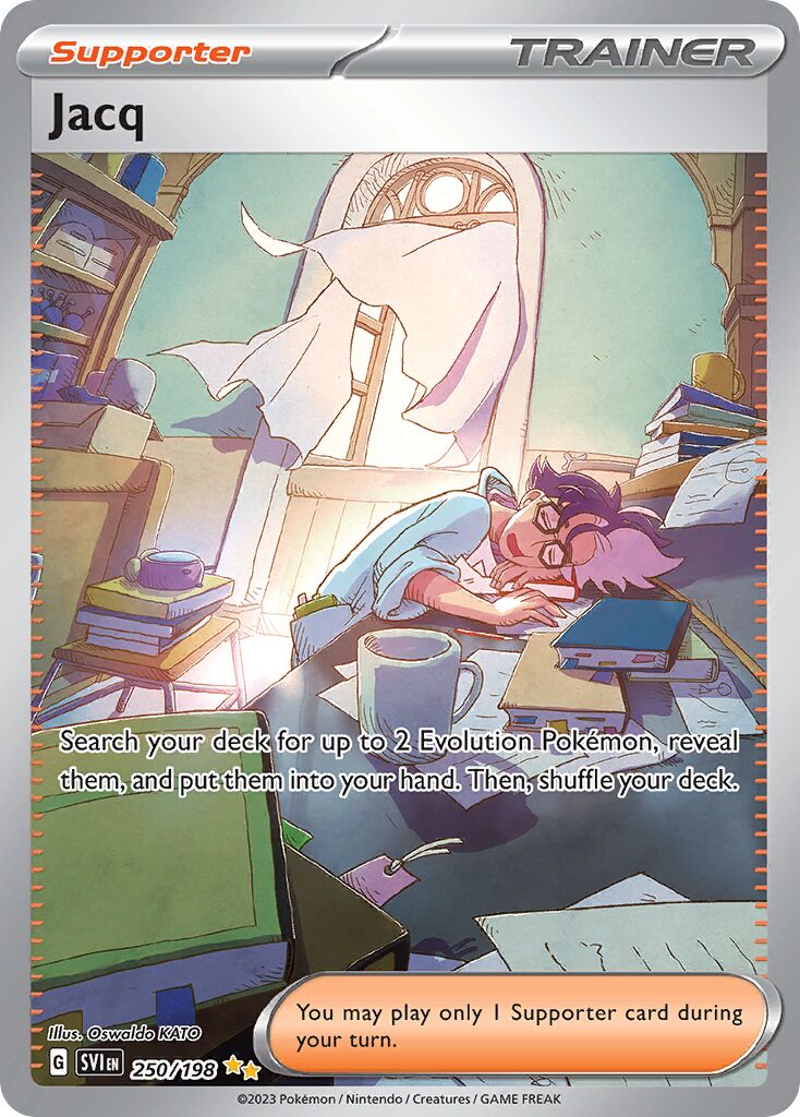 Jacq 250/198 — Scarlet & Violet (English Pokémon TCG card)