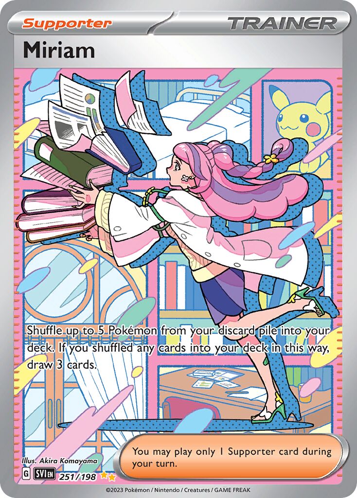 Miriam 251/198 — Scarlet & Violet (English Pokémon TCG card)