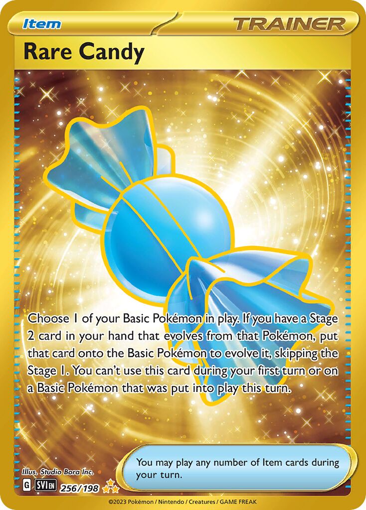 Rare Candy 256/198 — Scarlet & Violet (English Pokémon TCG card)