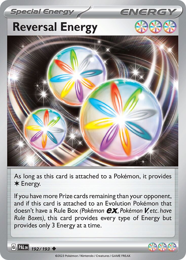 Reversal Energy 192/193 — Paldea Evolved (English Pokémon TCG card)