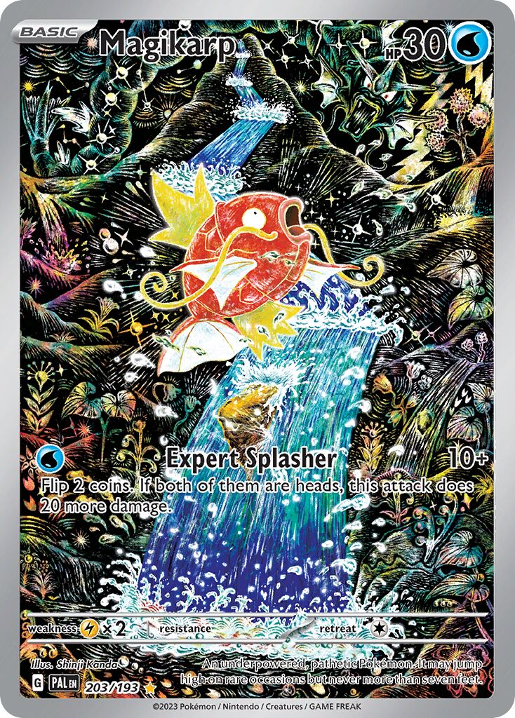 Magikarp 203/193 — Paldea Evolved (English Pokémon TCG card)