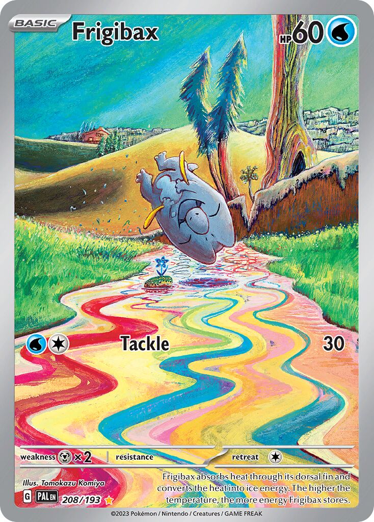 Frigibax 208/193 — Paldea Evolved (English Pokémon TCG card)