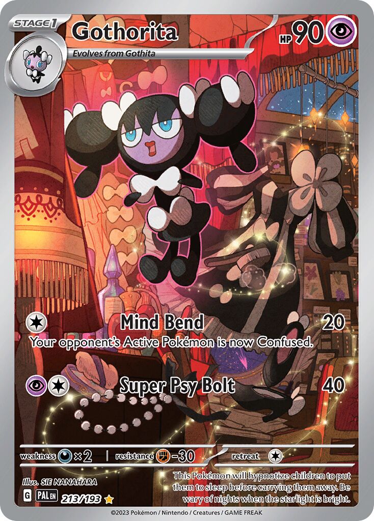 Gothorita 213/193 — Paldea Evolved (English Pokémon TCG card)