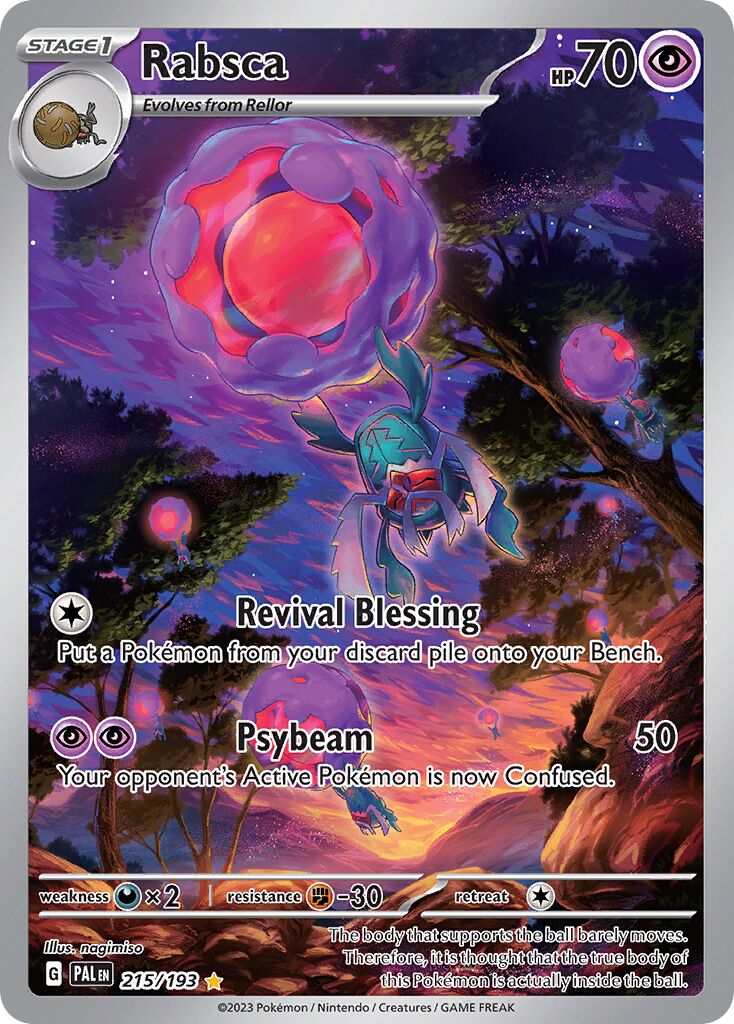 Rabsca 215/193 — Paldea Evolved (English Pokémon TCG card)