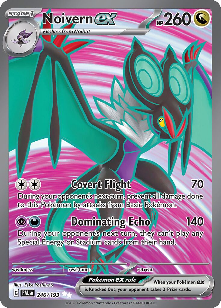 Noivern ex 246/193 — Paldea Evolved (English Pokémon TCG card)
