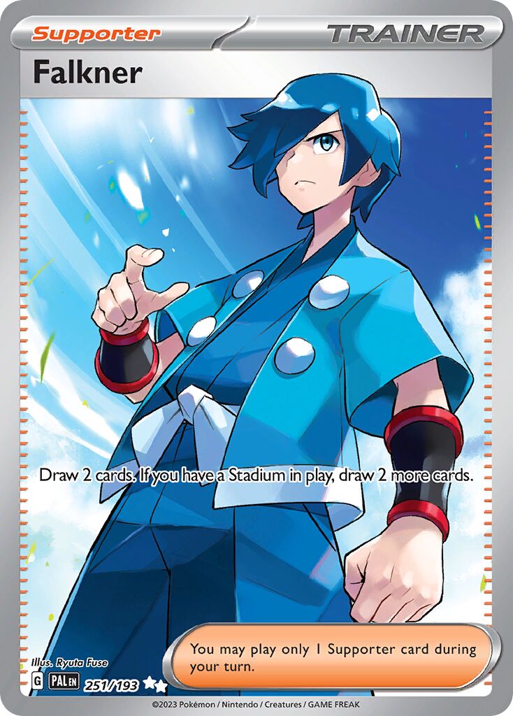Falkner 251/193 — Paldea Evolved (English Pokémon TCG card)