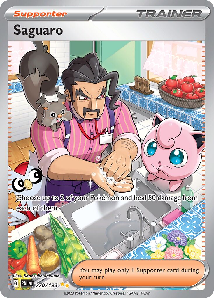 Saguaro 270/193 — Paldea Evolved (English Pokémon TCG card)