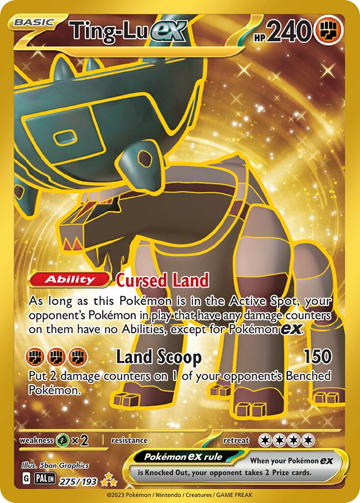Ting-Lu ex 275/193 — Paldea Evolved (English Pokémon TCG card)
