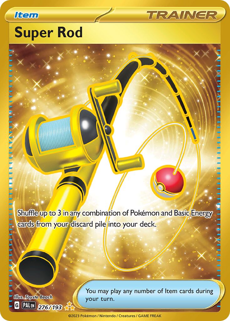 Super Rod 276/193 — Paldea Evolved (English Pokémon TCG card)