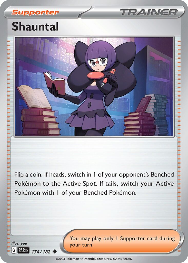 Shauntal 174/182 — Paradox Rift (English Pokémon TCG card)