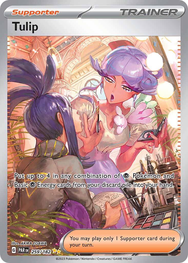 Tulip 259/182 — Paradox Rift (English Pokémon TCG card)