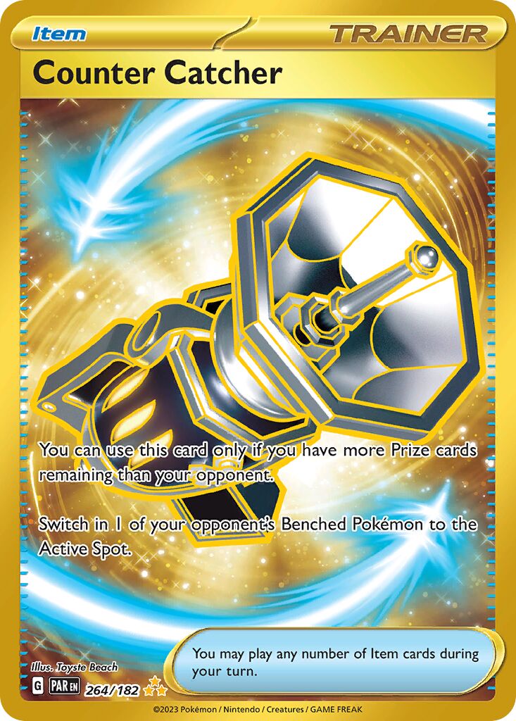 Counter Catcher 264/182 — Paradox Rift (English Pokémon TCG card)