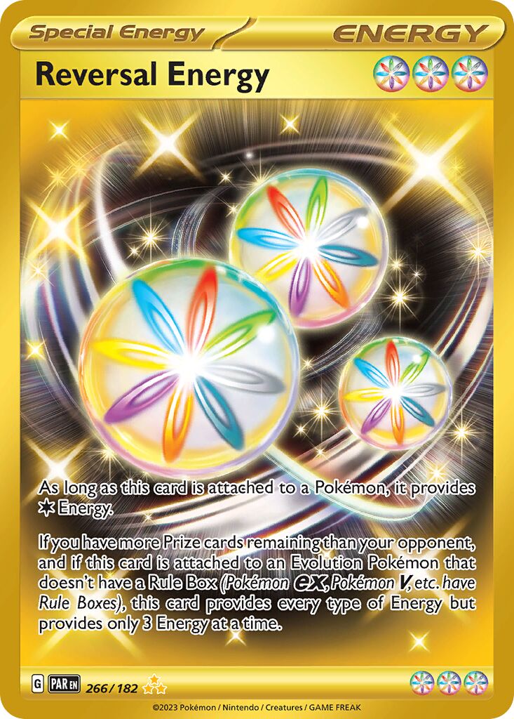 Reversal Energy 266/182 — Paradox Rift (English Pokémon TCG card)