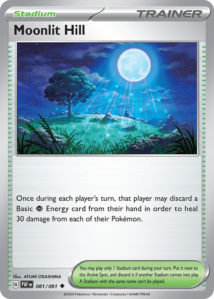 Moonlit Hill 081/91 — Paldean Fates (English Pokémon TCG card)