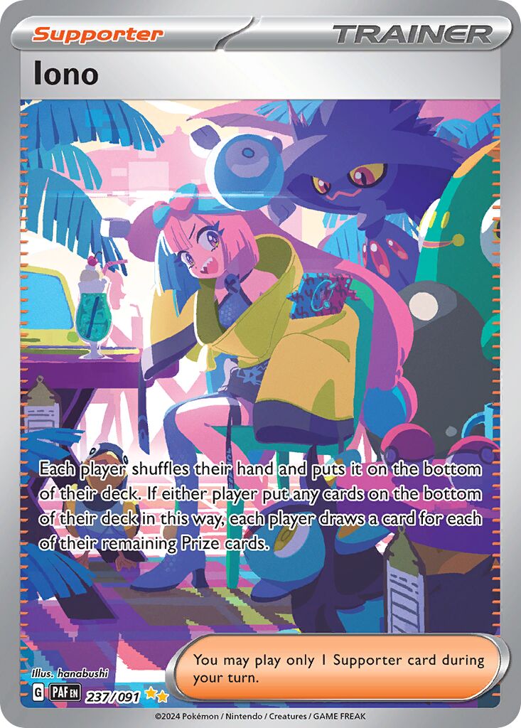 Card illustrated by hanabushi