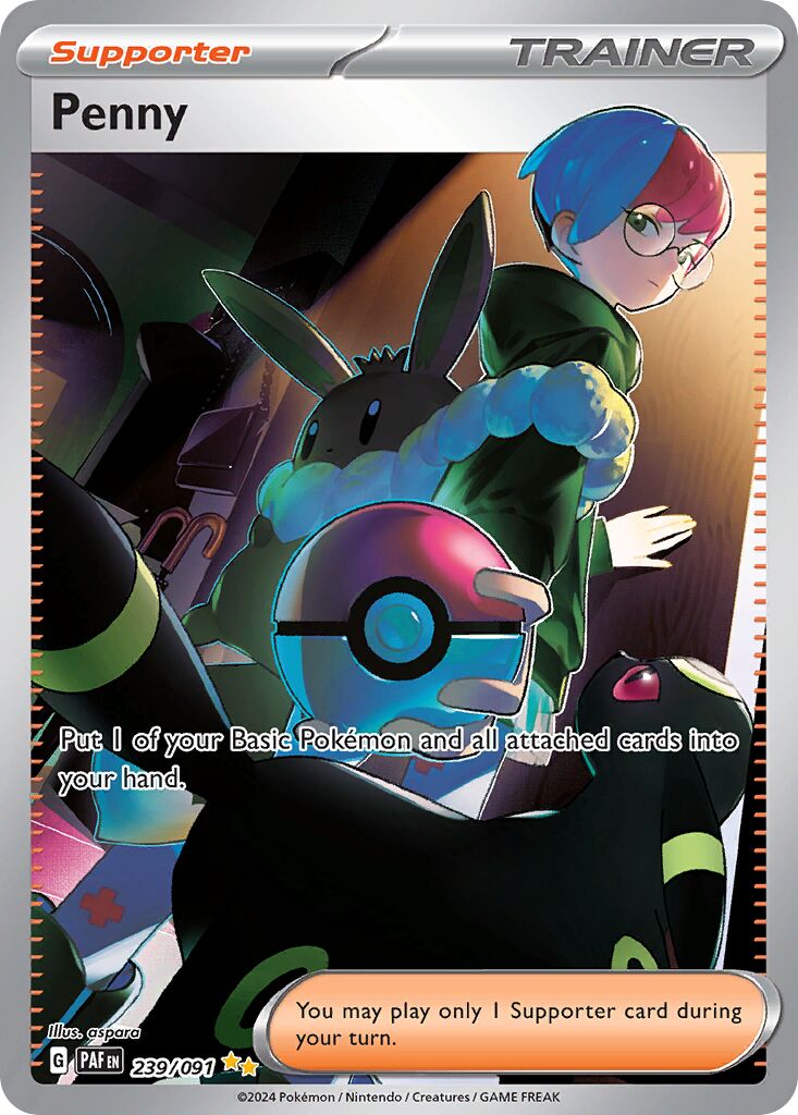 Penny 239/91 — Paldean Fates (English Pokémon TCG card)