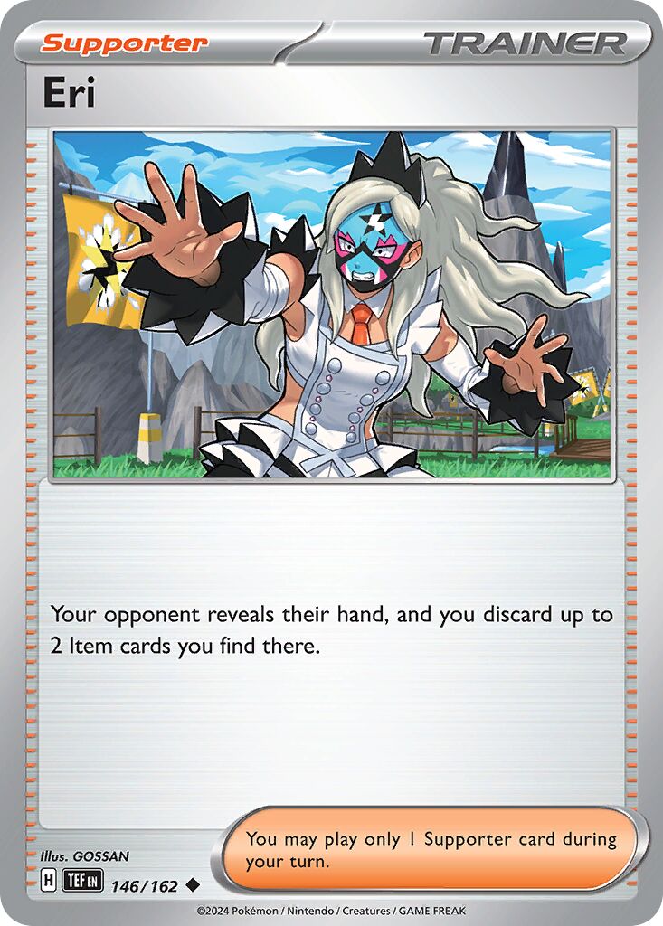Eri 146/162 — Temporal Forces (English Pokémon TCG card)