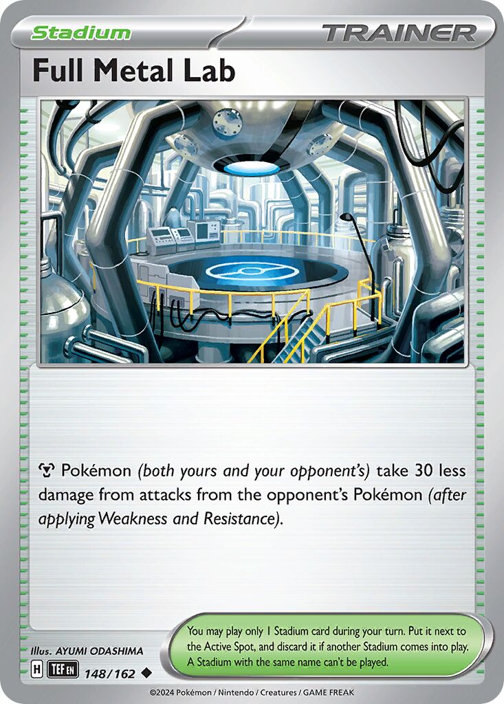 Full Metal Lab 148/162 — Temporal Forces (English Pokémon TCG card)