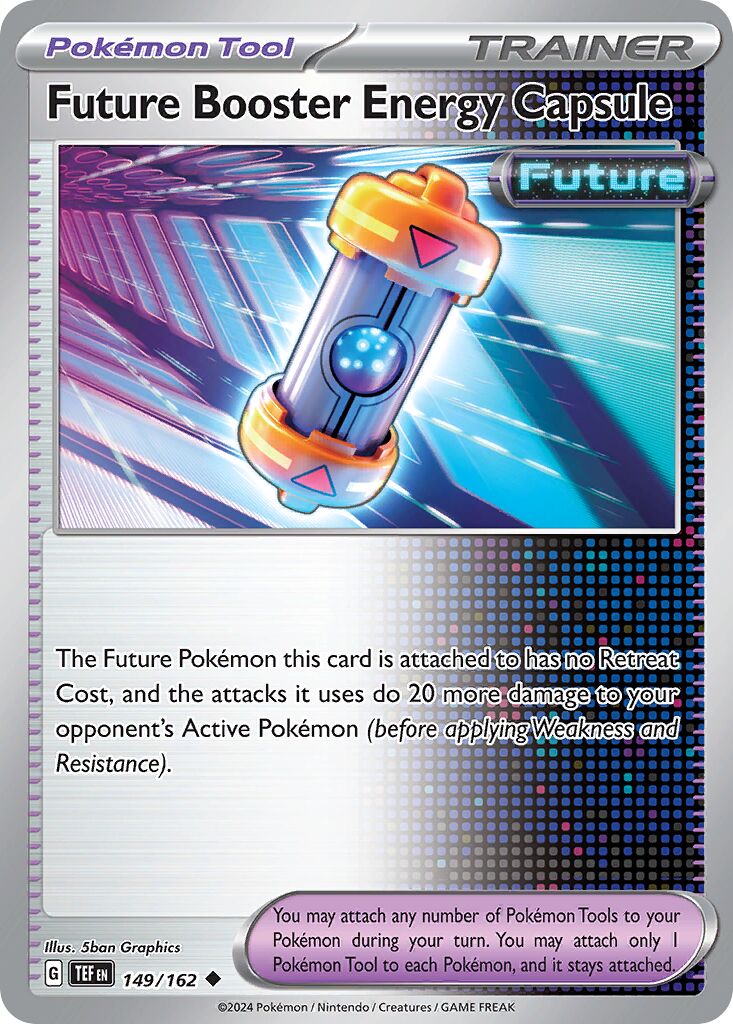 Future Booster Energy Capsule 149/162 — Temporal Forces (English Pokémon TCG card)