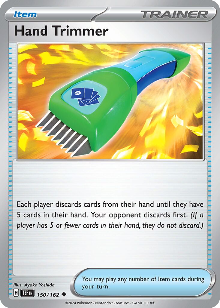 Hand Trimmer 150/162 — Temporal Forces (English Pokémon TCG card)