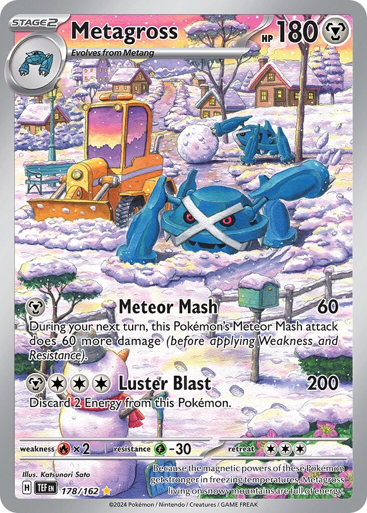 Metagross 178/162 — Temporal Forces (English Pokémon TCG card)