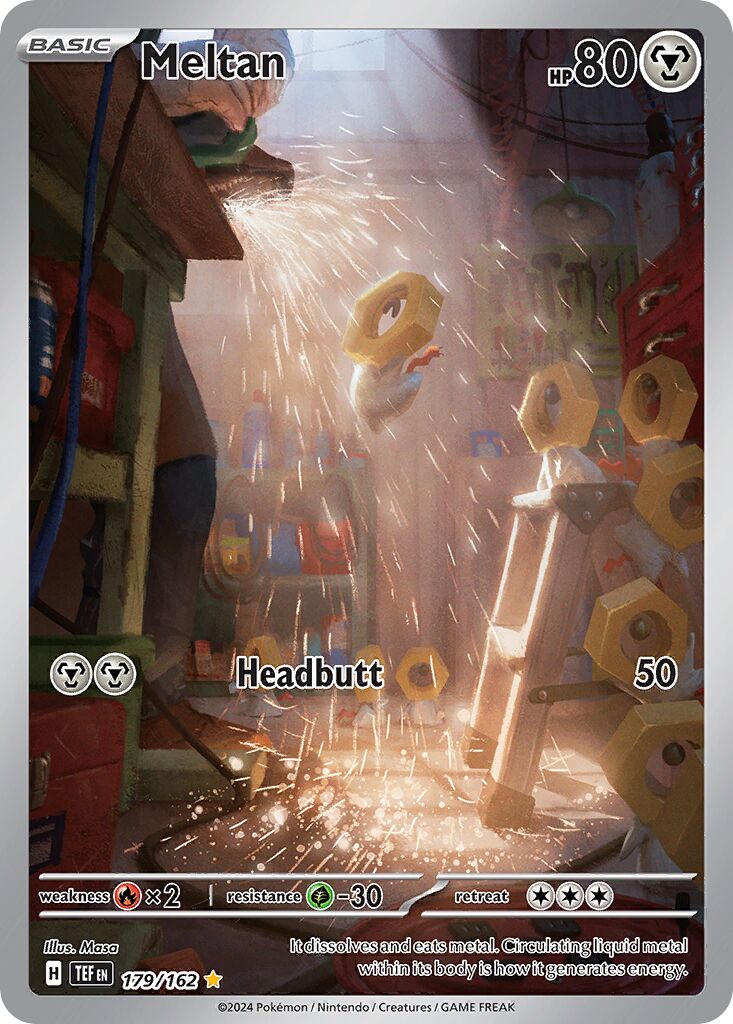 Meltan 179/162 — Temporal Forces (English Pokémon TCG card)
