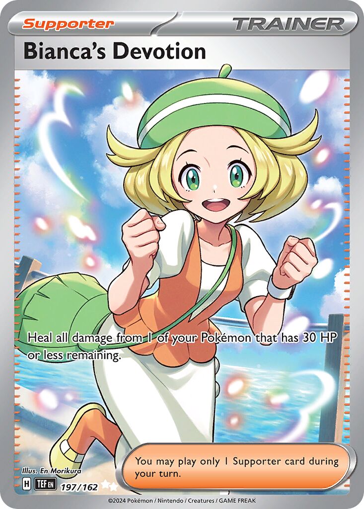Bianca's Devotion 197/162 — Temporal Forces (English Pokémon TCG card)