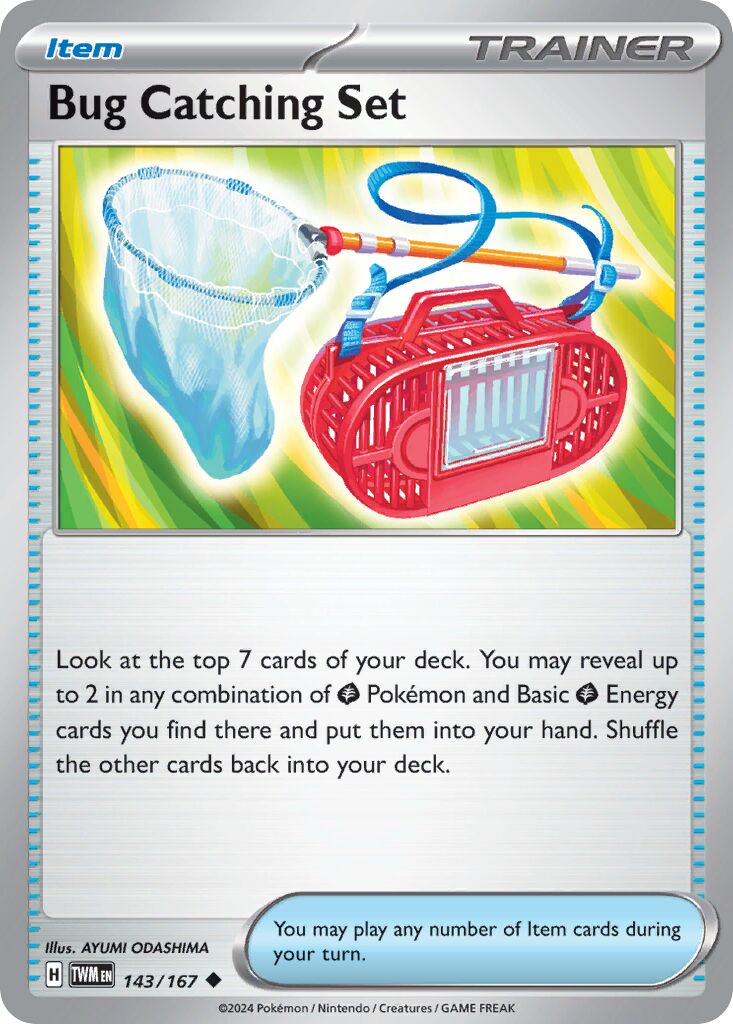 Bug Catching Set 143/167 — Twilight Masquerade (English Pokémon TCG card)