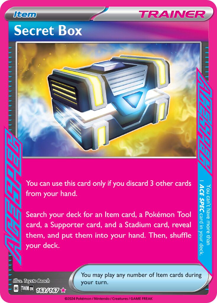 Secret Box 163/167 — Twilight Masquerade (English Pokémon TCG card)