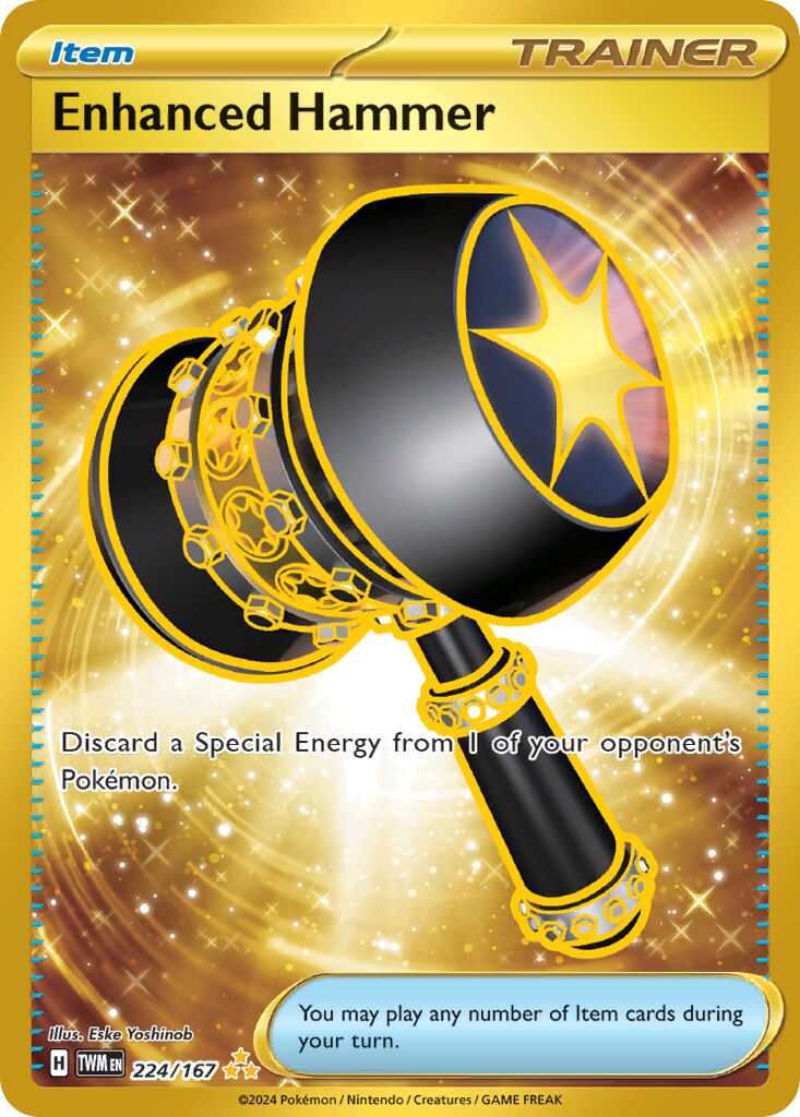 Enhanced Hammer 224/167 — Twilight Masquerade (English Pokémon TCG card)
