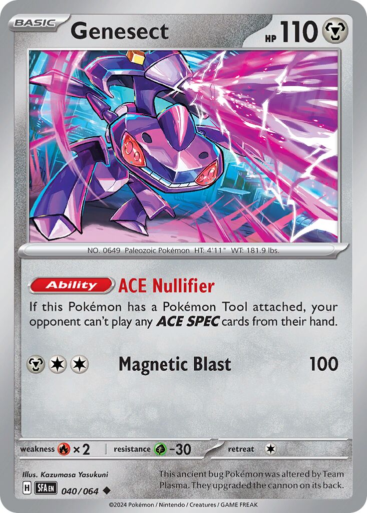 Genesect 040/64 — Shrouded Fable (English Pokémon TCG card)