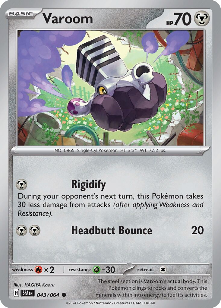 Varoom 043/64 — Shrouded Fable (English Pokémon TCG card)