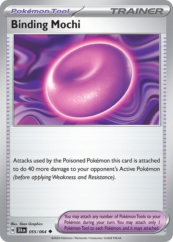 Binding Mochi 055/64 — Shrouded Fable (English Pokémon TCG card)