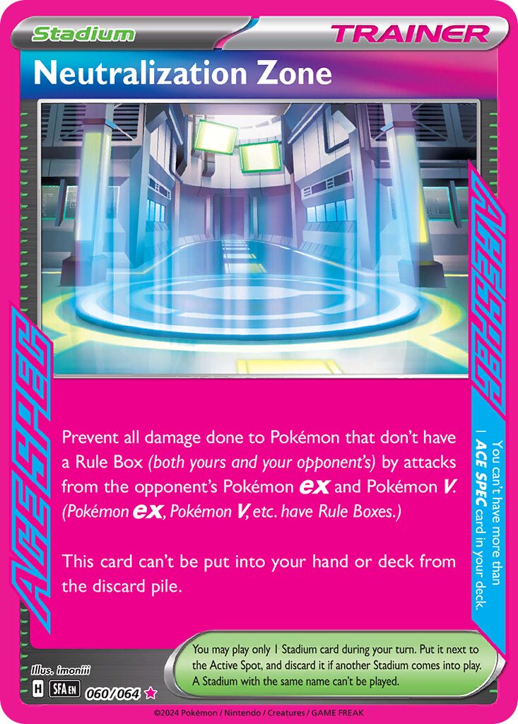 Neutralization Zone 060/64 — Shrouded Fable (English Pokémon TCG card)