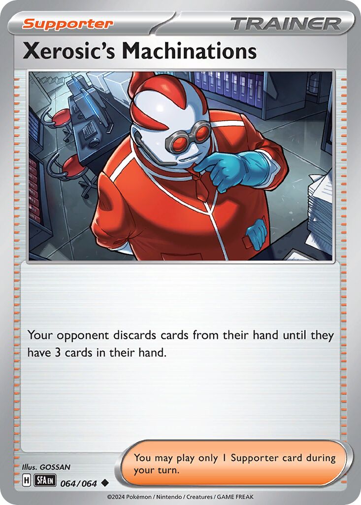 Xerosic's Machinations 064/64 — Shrouded Fable (English Pokémon TCG card)