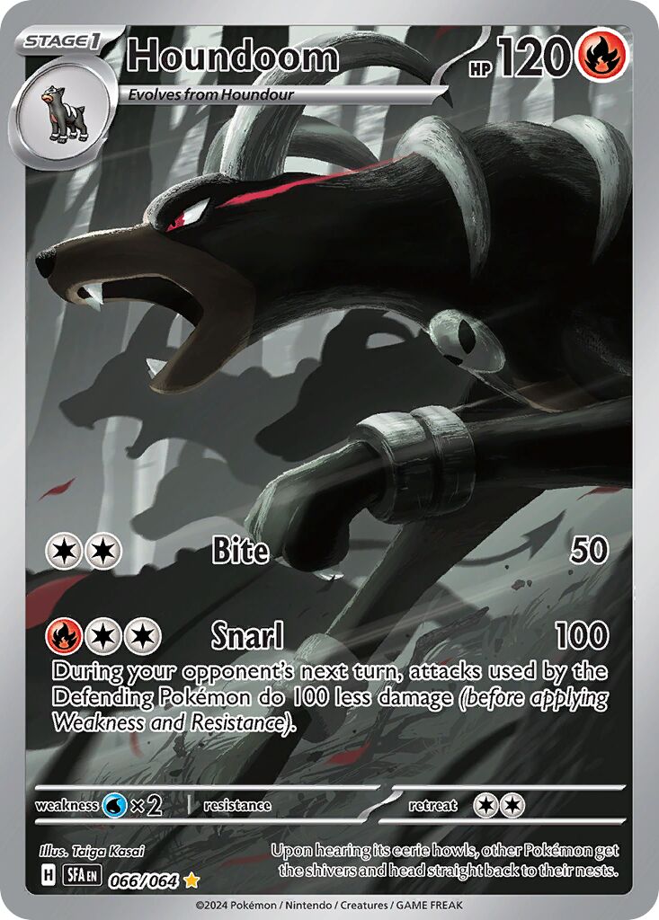 Houndoom 170 — Bimbingan Rasi (Indonesian Pokémon TCG card)