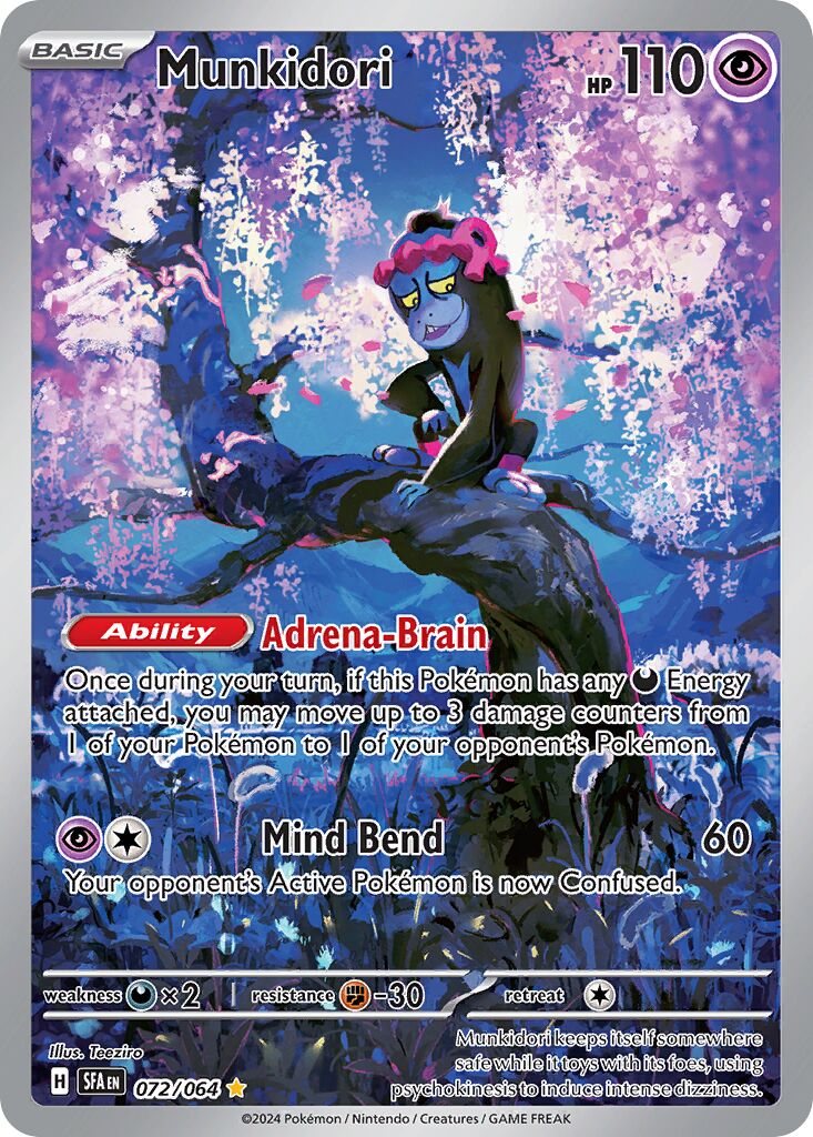 Munkidori 072/64 — Shrouded Fable (English Pokémon TCG card)