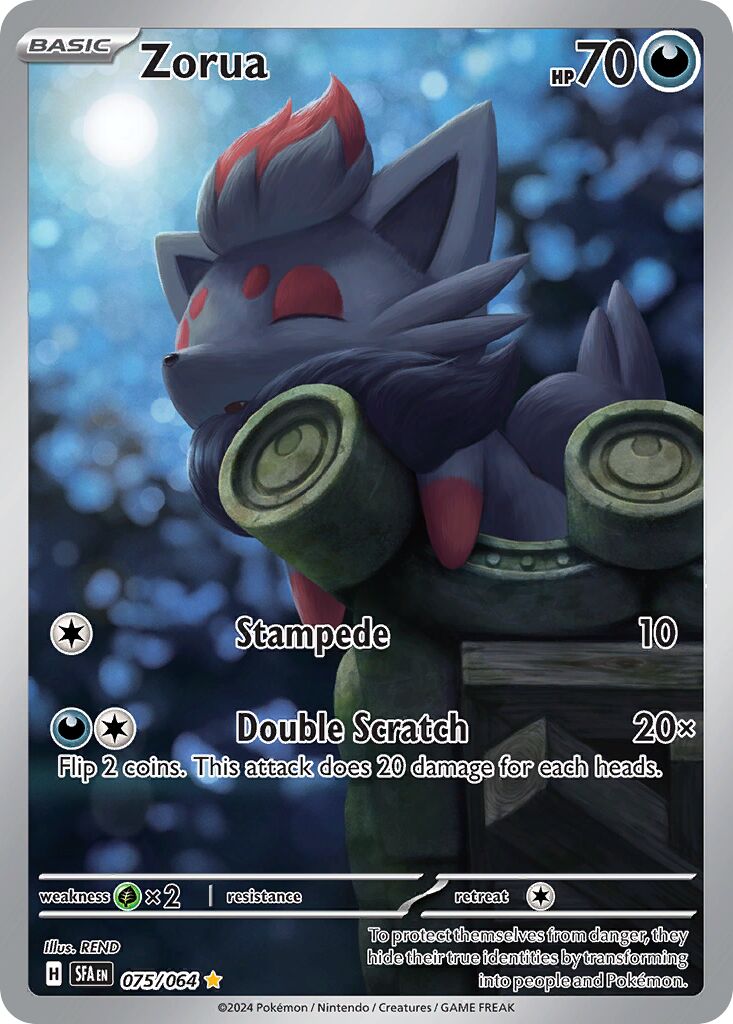 Zorua 184 — Bimbingan Rasi (Indonesian Pokémon TCG card)