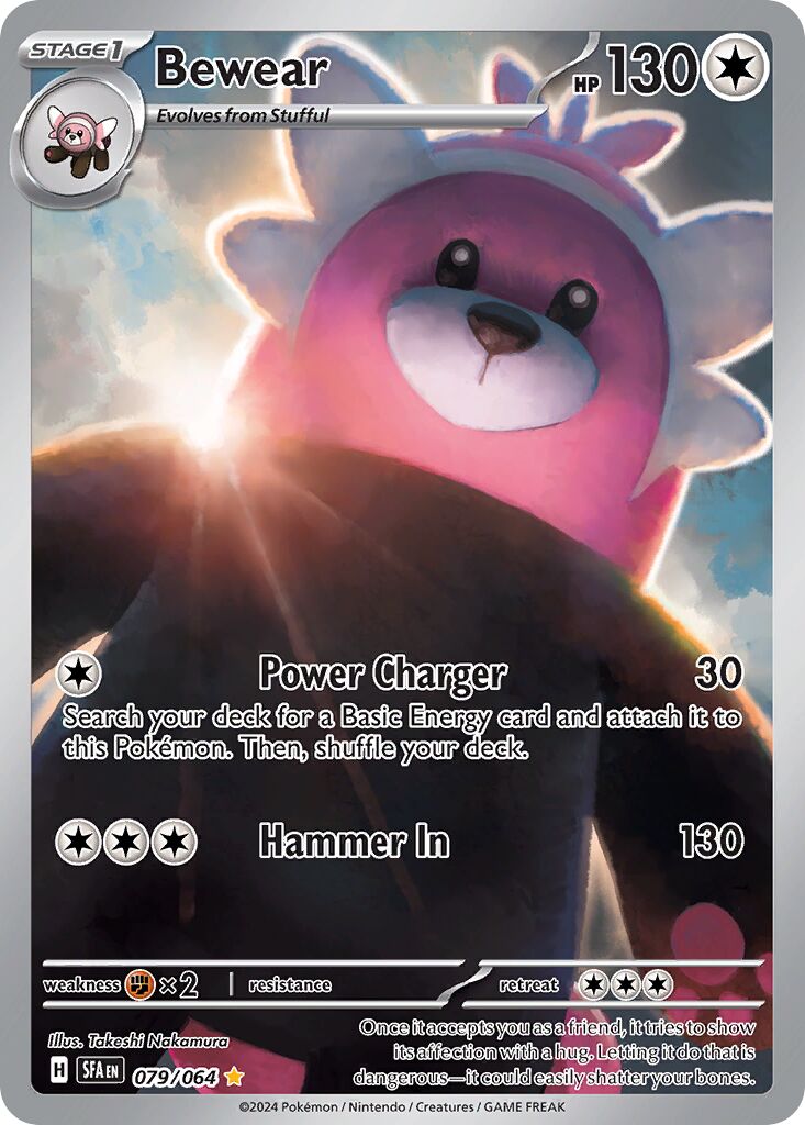 Bewear 079/64 — Shrouded Fable (English Pokémon TCG card)