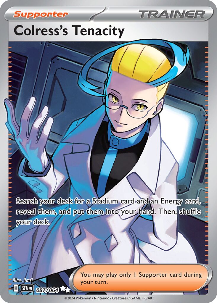 Colress's Tenacity 087/64 — Shrouded Fable (English Pokémon TCG card)