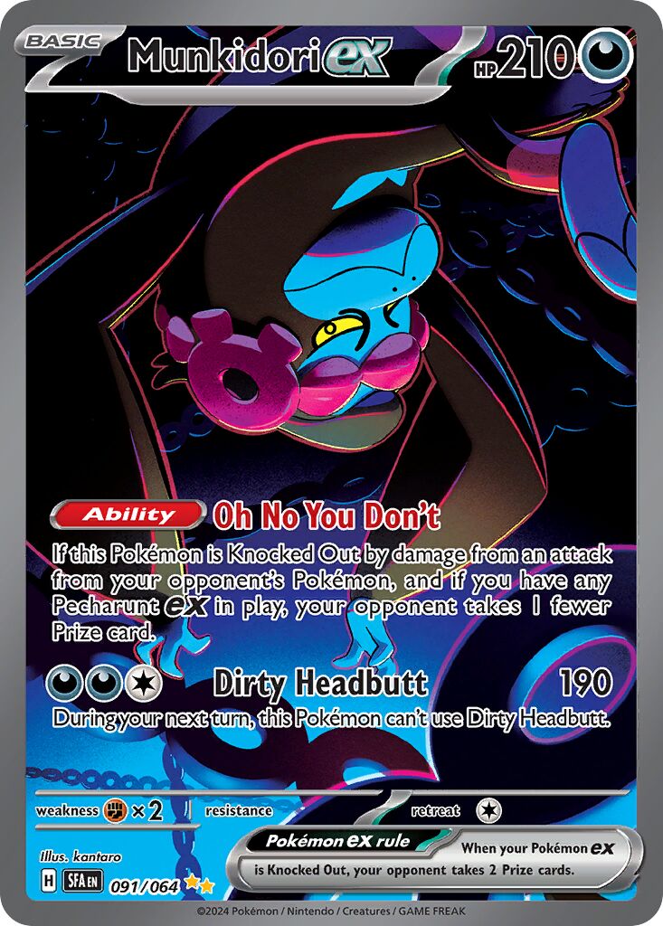 Munkidori ex 217 — Bimbingan Rasi (Indonesian Pokémon TCG card)