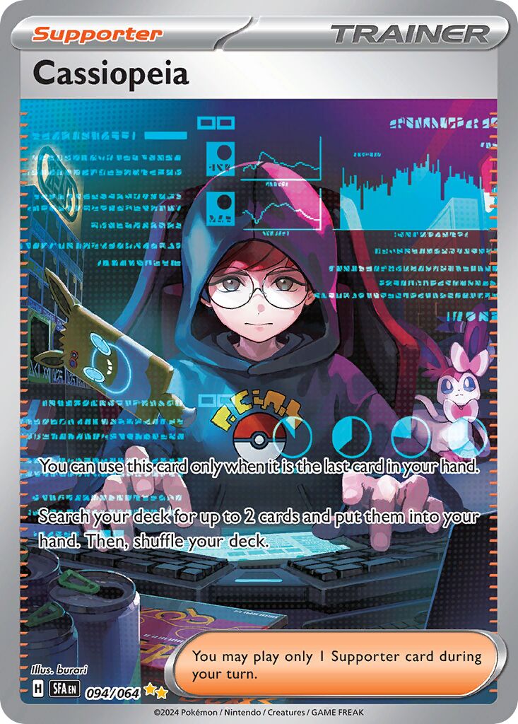 Cassiopeia 221 — Bimbingan Rasi (Indonesian Pokémon TCG card)