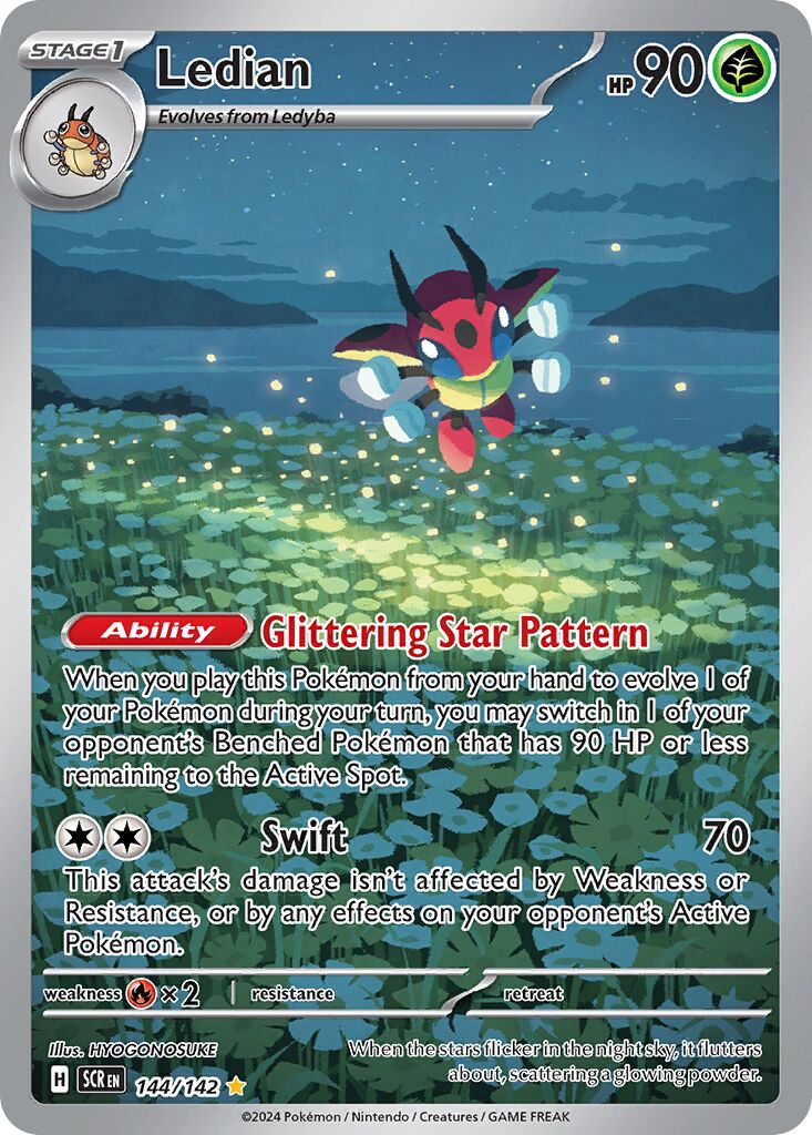 Ledian 167 — Bimbingan Rasi (Indonesian Pokémon TCG card)
